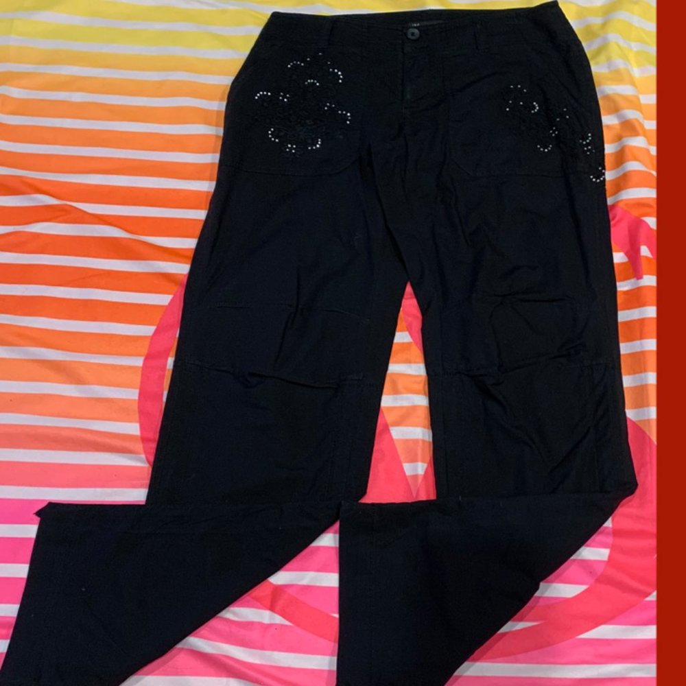 Black Stretch Pants